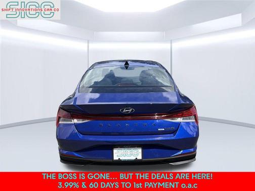 Intense Blue 2023 Hyundai ELANTRA HEV Blue