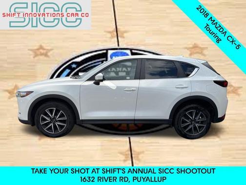 Snowflake White Pearl 2018 Mazda CX-5 Touring