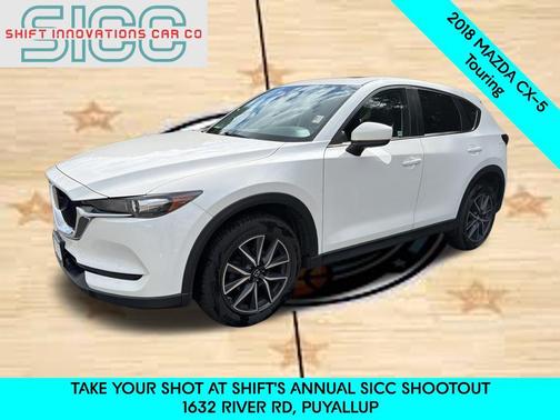 Snowflake White Pearl 2018 Mazda CX-5 Touring