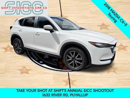 Snowflake White Pearl 2018 Mazda CX-5 Touring