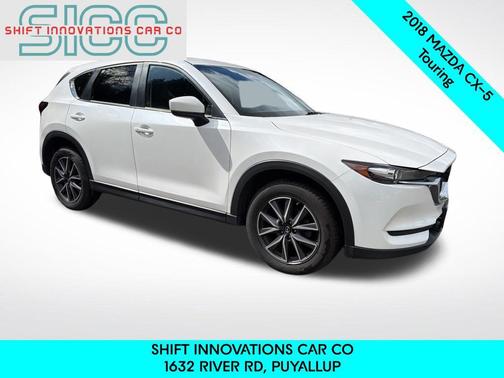 Snowflake White Pearl 2018 Mazda CX-5 Touring