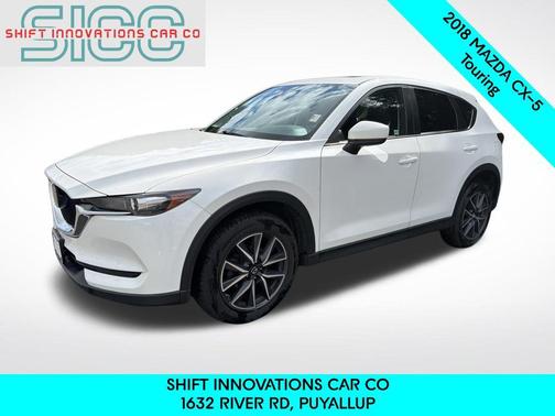 Snowflake White Pearl 2018 Mazda CX-5 Touring