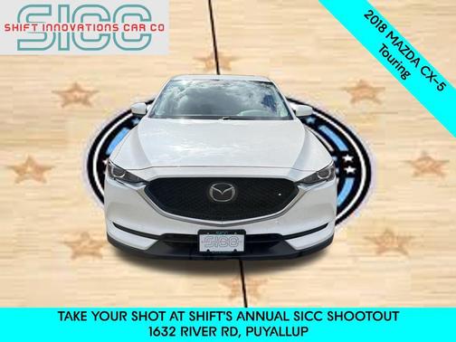 Snowflake White Pearl 2018 Mazda CX-5 Touring