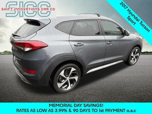Coliseum Gray 2017 Hyundai TUCSON Sport