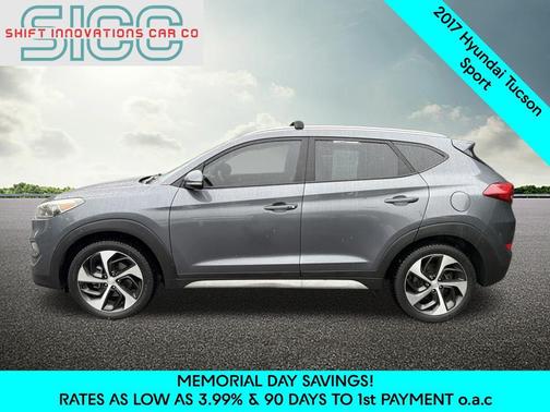 Coliseum Gray 2017 Hyundai TUCSON Sport