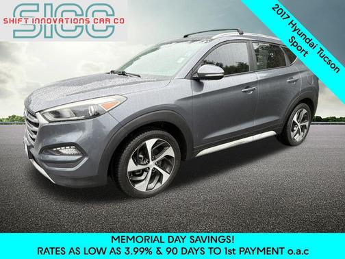 Coliseum Gray 2017 Hyundai TUCSON Sport