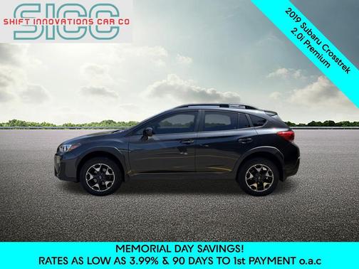 Dark Gray Metallic 2019 Subaru Crosstrek 2.0i Premium