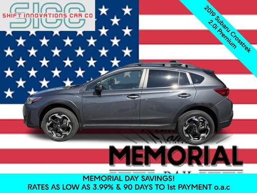 Dark Gray Metallic 2019 Subaru Crosstrek 2.0i Premium