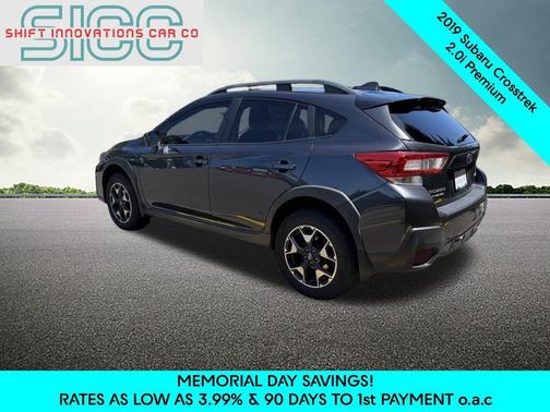 Dark Gray Metallic 2019 Subaru Crosstrek 2.0i Premium