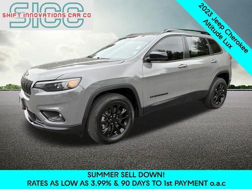 Sting-Gray Clearcoat 2023 Jeep Cherokee Altitude
