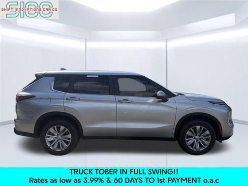 Alloy Silver Metallic 2025 Mitsubishi Outlander ES S-AWC