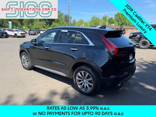 Stellar Black Metallic 2019 Cadillac XT4 Premium Luxury