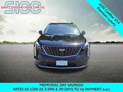 Stellar Black Metallic 2019 Cadillac XT4 Premium Luxury
