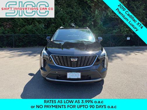 Stellar Black Metallic 2019 Cadillac XT4 Premium Luxury