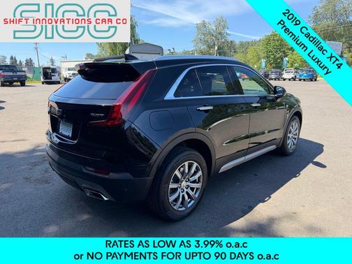 Stellar Black Metallic 2019 Cadillac XT4 Premium Luxury