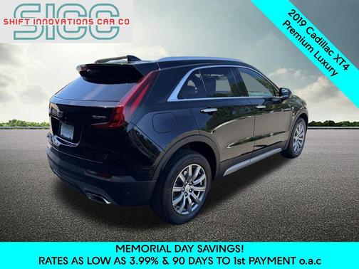 Stellar Black Metallic 2019 Cadillac XT4 Premium Luxury