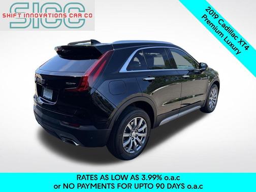 Stellar Black Metallic 2019 Cadillac XT4 Premium Luxury
