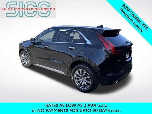Stellar Black Metallic 2019 Cadillac XT4 Premium Luxury