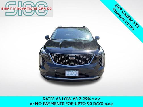 Stellar Black Metallic 2019 Cadillac XT4 Premium Luxury