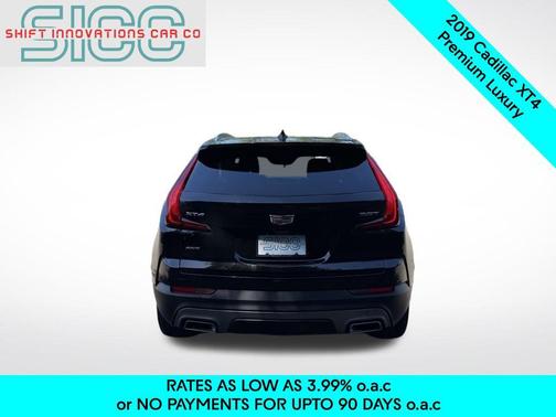 Stellar Black Metallic 2019 Cadillac XT4 Premium Luxury