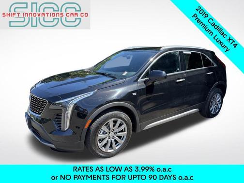 Stellar Black Metallic 2019 Cadillac XT4 Premium Luxury
