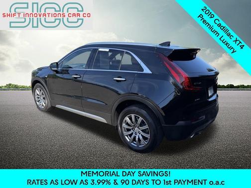 Stellar Black Metallic 2019 Cadillac XT4 Premium Luxury