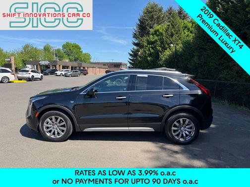 Stellar Black Metallic 2019 Cadillac XT4 Premium Luxury