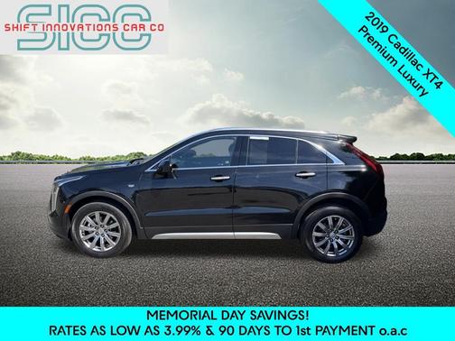 Stellar Black Metallic 2019 Cadillac XT4 Premium Luxury