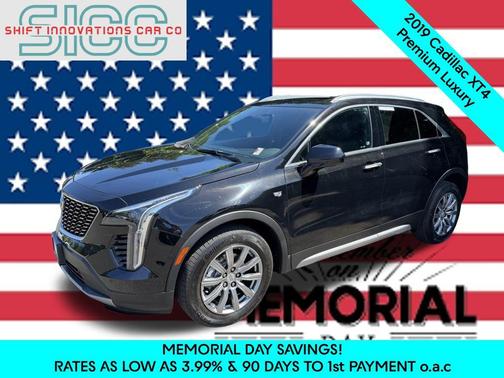 Stellar Black Metallic 2019 Cadillac XT4 Premium Luxury