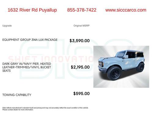 2021 Ford Bronco Outer Banks