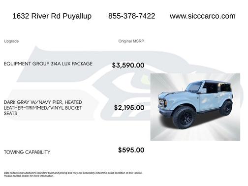 2021 Ford Bronco Outer Banks