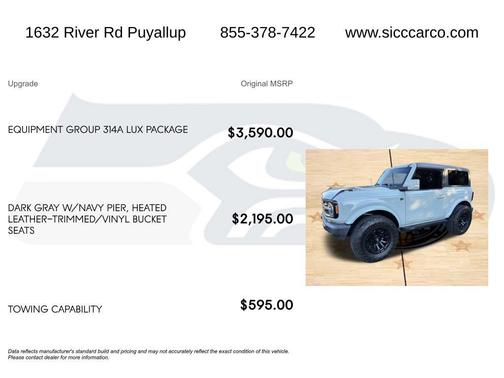 2021 Ford Bronco Outer Banks