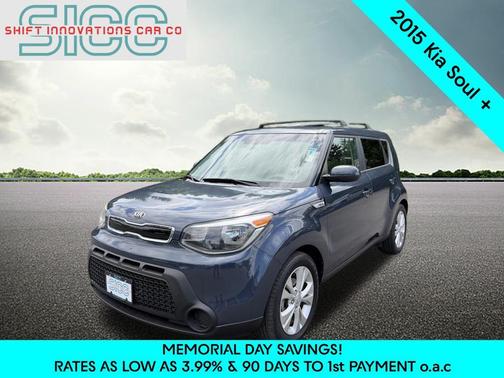 Fathom Blue 2015 Kia Soul +