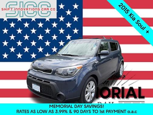 Fathom Blue 2015 Kia Soul +