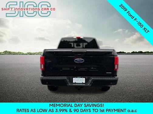 Agate Black Metallic 2019 Ford F-150 XLT