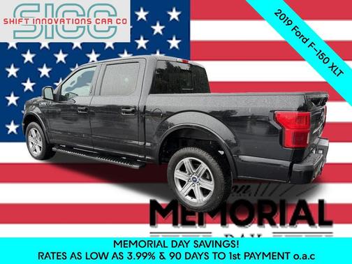 Agate Black Metallic 2019 Ford F-150 XLT