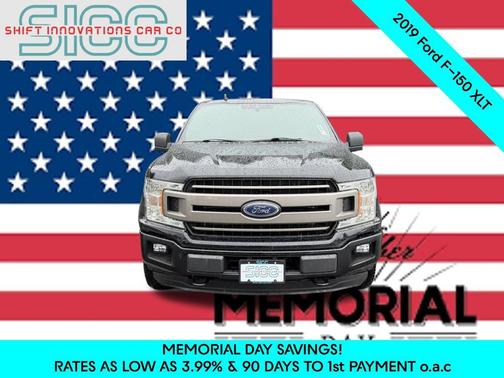 Agate Black Metallic 2019 Ford F-150 XLT