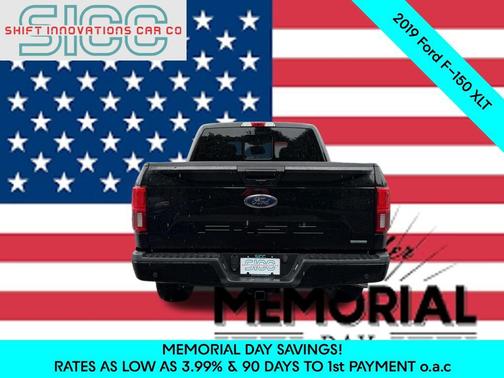 Agate Black Metallic 2019 Ford F-150 XLT
