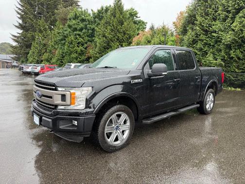 Agate Black Metallic 2019 Ford F-150 XLT