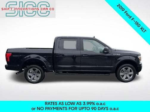 Agate Black Metallic 2019 Ford F-150 XLT