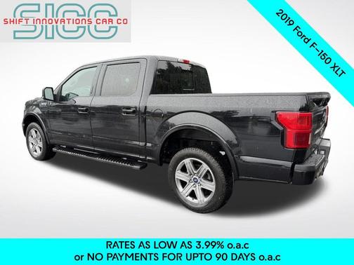 Agate Black Metallic 2019 Ford F-150 XLT