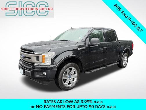 Agate Black Metallic 2019 Ford F-150 XLT