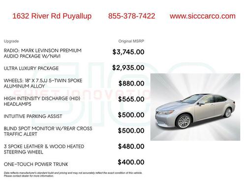 2014 Lexus ES 350 Base