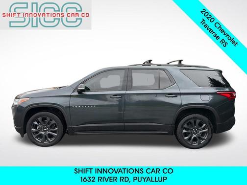 Graphite Metallic 2020 Chevrolet Traverse RS