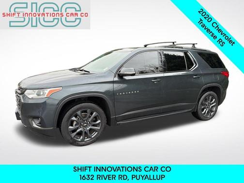 Graphite Metallic 2020 Chevrolet Traverse RS