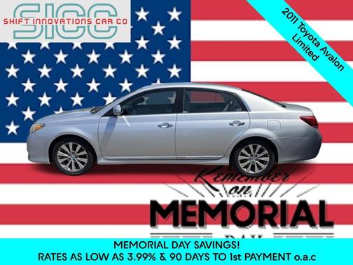 Classic Silver Metallic 2011 Toyota Avalon Limited