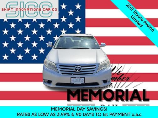 Classic Silver Metallic 2011 Toyota Avalon Limited