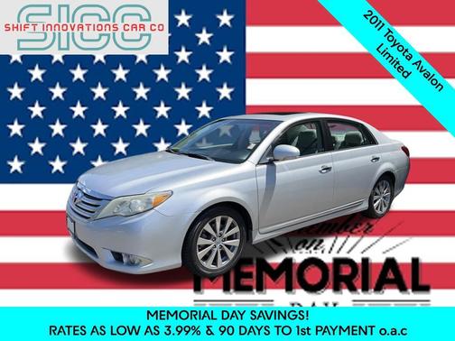 Classic Silver Metallic 2011 Toyota Avalon Limited
