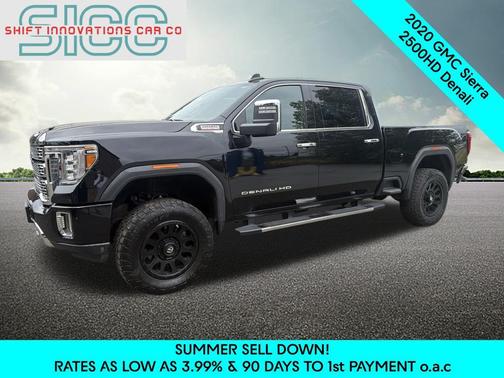 Onyx Black 2020 GMC Sierra 2500 Denali