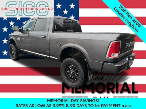 Granite Crystal Metallic Clearcoat 2016 RAM 2500 Longhorn